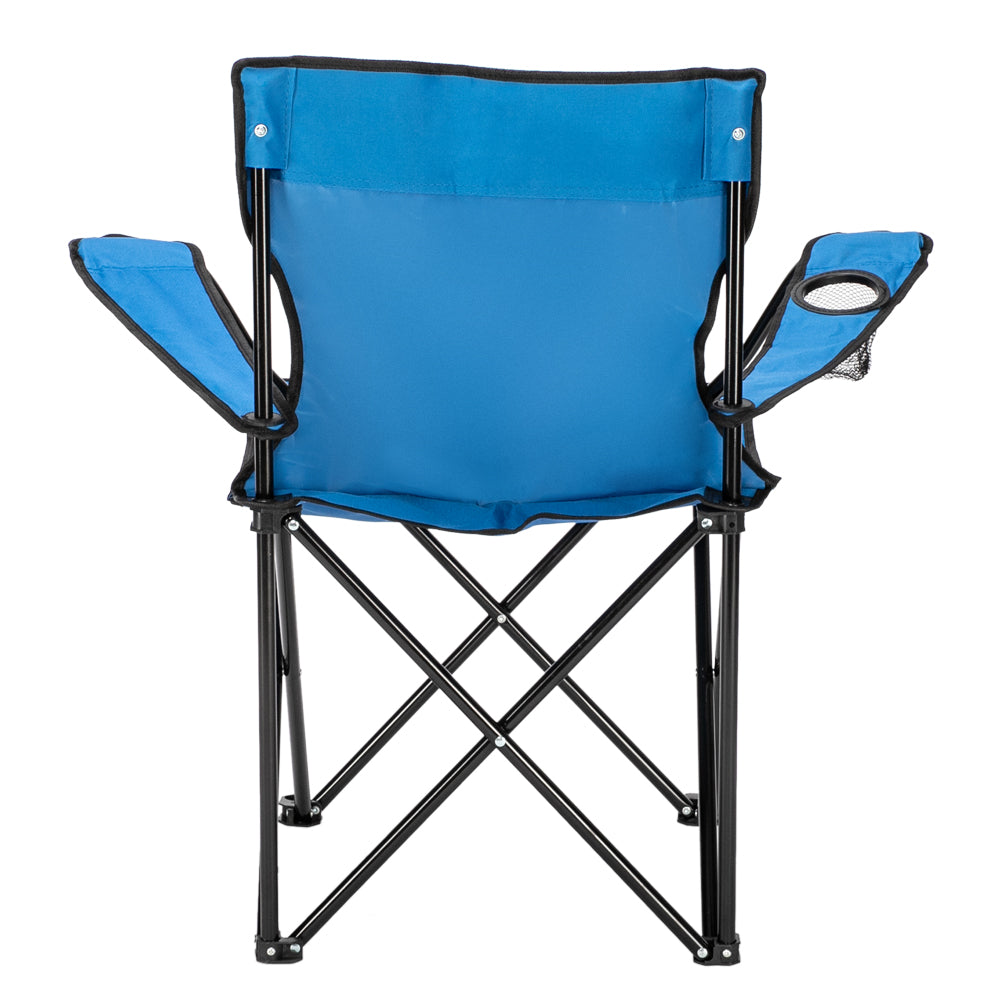 HAOYYE Small Camp Chair, Portable Foldable Outdoor Chair with 600D Oxford Cloth and Iron Frame, Lightweight and Durable, Ideal for Camping, Fishing, and Outdoor Activities