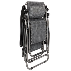 HAOYYE Infinity Zero Gravity Chair Pack of 2, Adjustable Folding Outdoor Lounge Chairs with Pillow and Utility Tray, Perfect for Deck, Patio, Beach, Yard, Relaxation Recliner