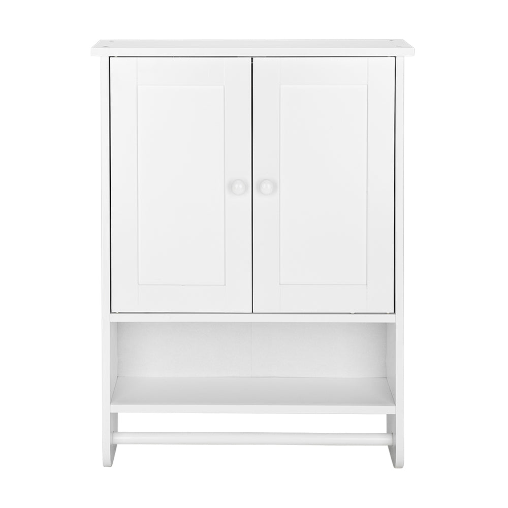 HAOYYE Wall Hanging Cabinet with Two Doors Wall Washer Storage Cabinet Sturdy Design Durable Multifunctional Modern Home Organizer Storage Solution Practical Stylish Space-Saving