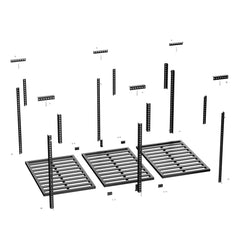 HAOYYE Overhead Garage Storage Rack, Heavy Duty Adjustable Ceiling Mounted Storage Racks, 750LBS Weight Capacity, Black, Soft Cozy Warm Flannel Fleece Home Decor, Luxury Comfortable Unique Design, Durable and Space-Saving Garage Storage Solution
