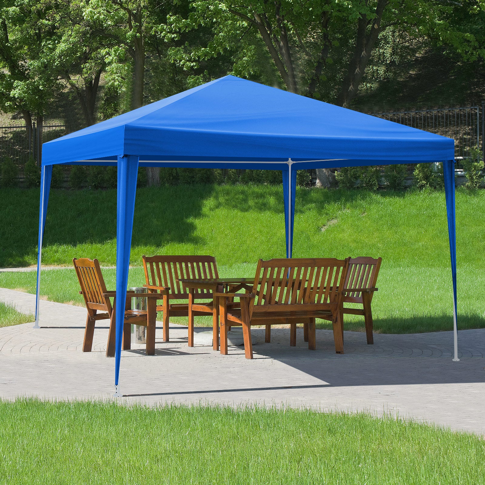 HAOYYE Waterproof Outdoor Canopy Patio Tent, Portable Party Tent for Wedding BBQ Catering