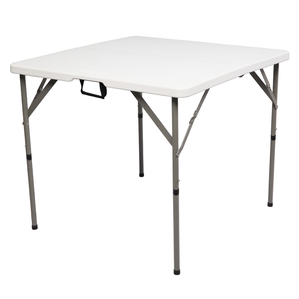 HAOYYE Low Molding Foldable Square Table, Lightweight and Durable Folding Table for Indoor and Outdoor Use, Perfect for Patios, Gardens, Offices, or Small Spaces, Easy to Store and Transport