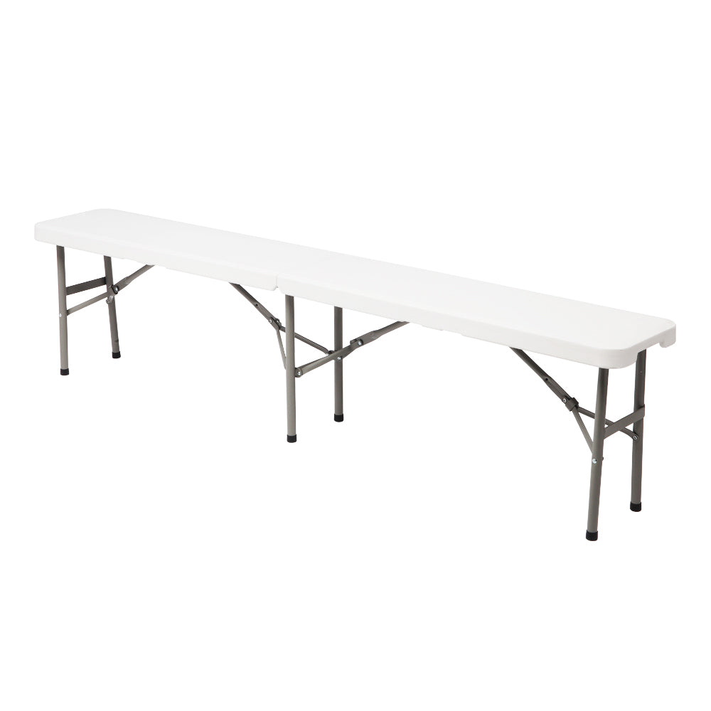 HAOYYE Outdoor Courtyard Foldable Bench, Durable and Portable Garden Bench, Perfect for Patio, Porch, Backyard, or Garden, Comfortable Seating for Outdoor Relaxation and Gatherings