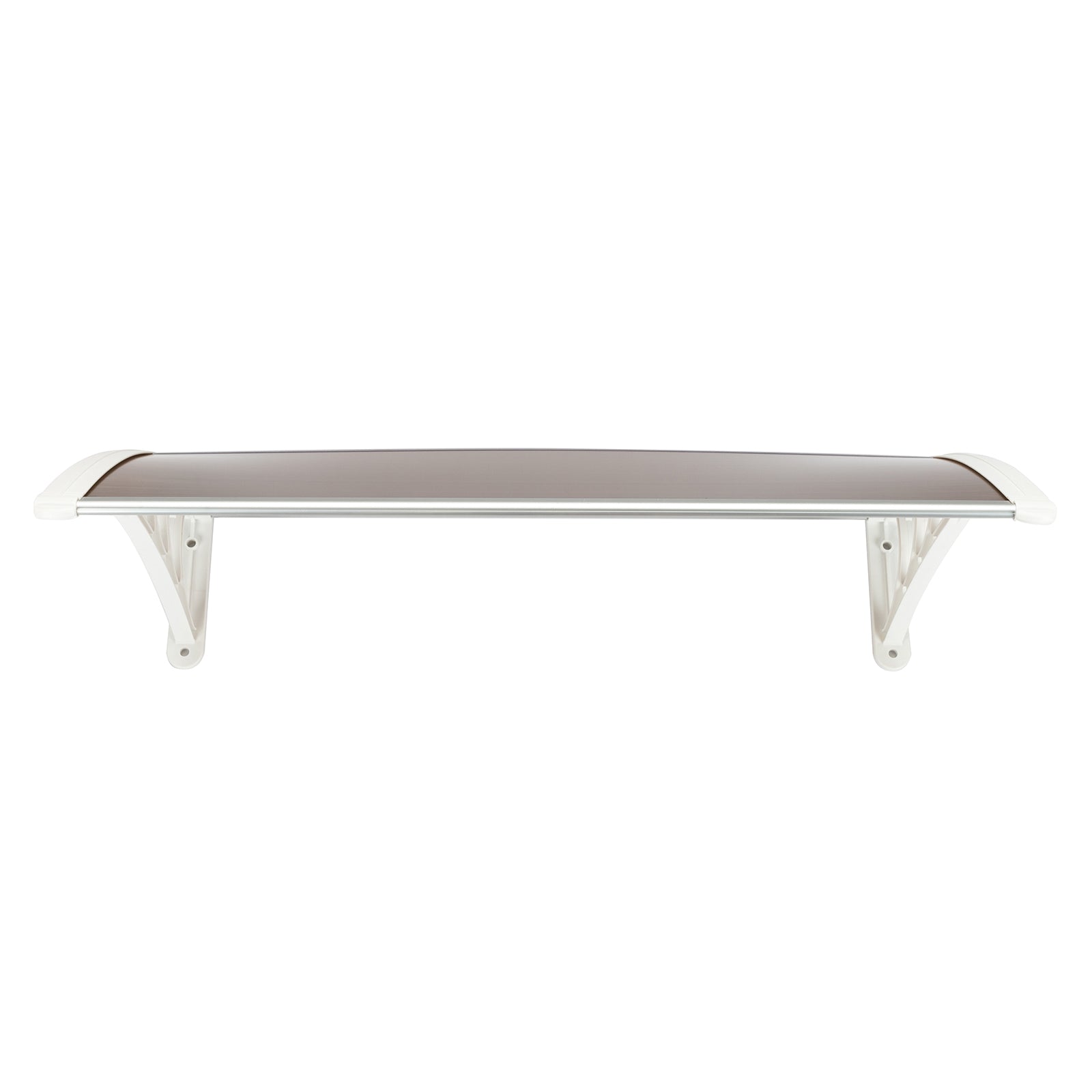HAOYYE Household Application Door & Window Rain Cover Eaves Brown Board & White Holder