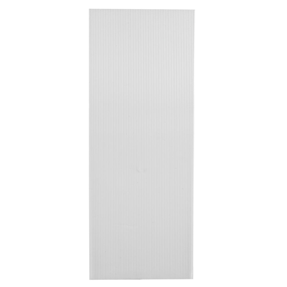 HAOYYE Household Door and Window Awning Canopy Weather-Resistant Eaves Rain Cover with White and Gray Brackets for Outdoor Entrance Patio Balcony Easy Installation