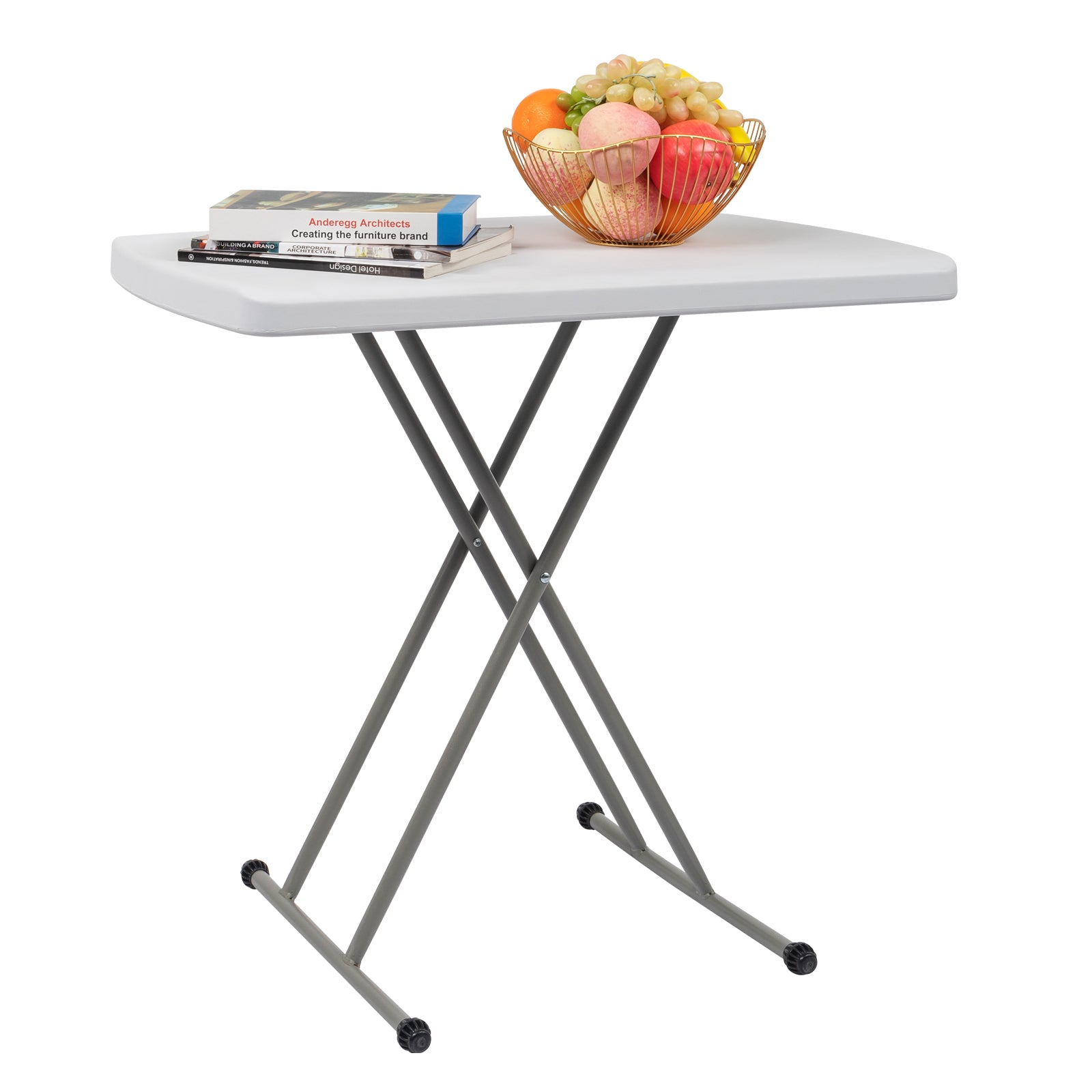 HAOYYE Liftable Garden Plastic Table, Durable and Adjustable Outdoor Table for Patio, Garden, or Balcony, Easy to Move and Maintain, Perfect for Outdoor Dining or Relaxation