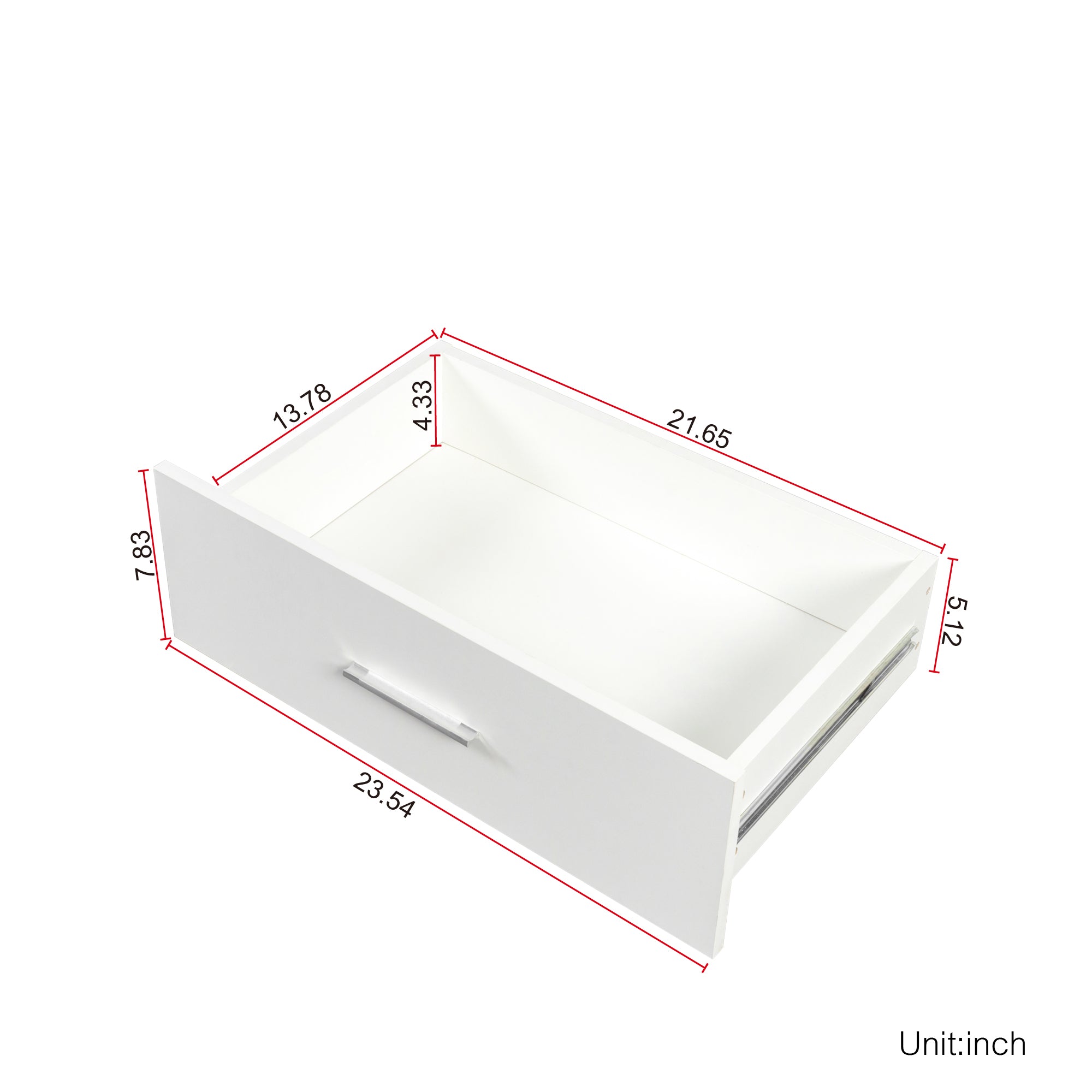 HAOYYE 6 Drawer Double Dresser for Bedroom, Wide Storage Cabinet for Living Room Entryway, White Modern Organizer Chest