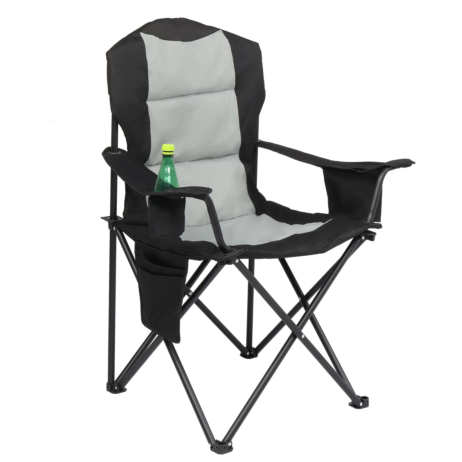 Haoyye Camping Chair Fishing Chair, Folding Chair with Iron Frame and Oxford Cloth, Lightweight and Durable,  Perfect for Outdoor, Camping, Fishing, and Beach Relaxation