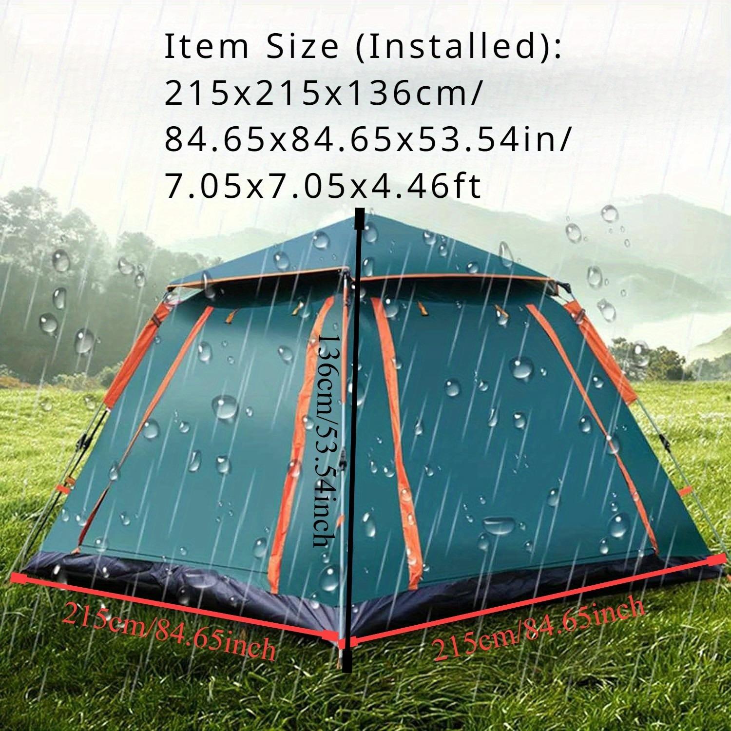 HAOYYE 2 to 3 Person Camping Tent Waterproof Outdoor Foldable Tent with Dual Mosquito Net Windows Easy Setup Carrying Bag Perfect for Hiking Climbing Fishing Adventure Durable Breathable Shelter for All Seasons