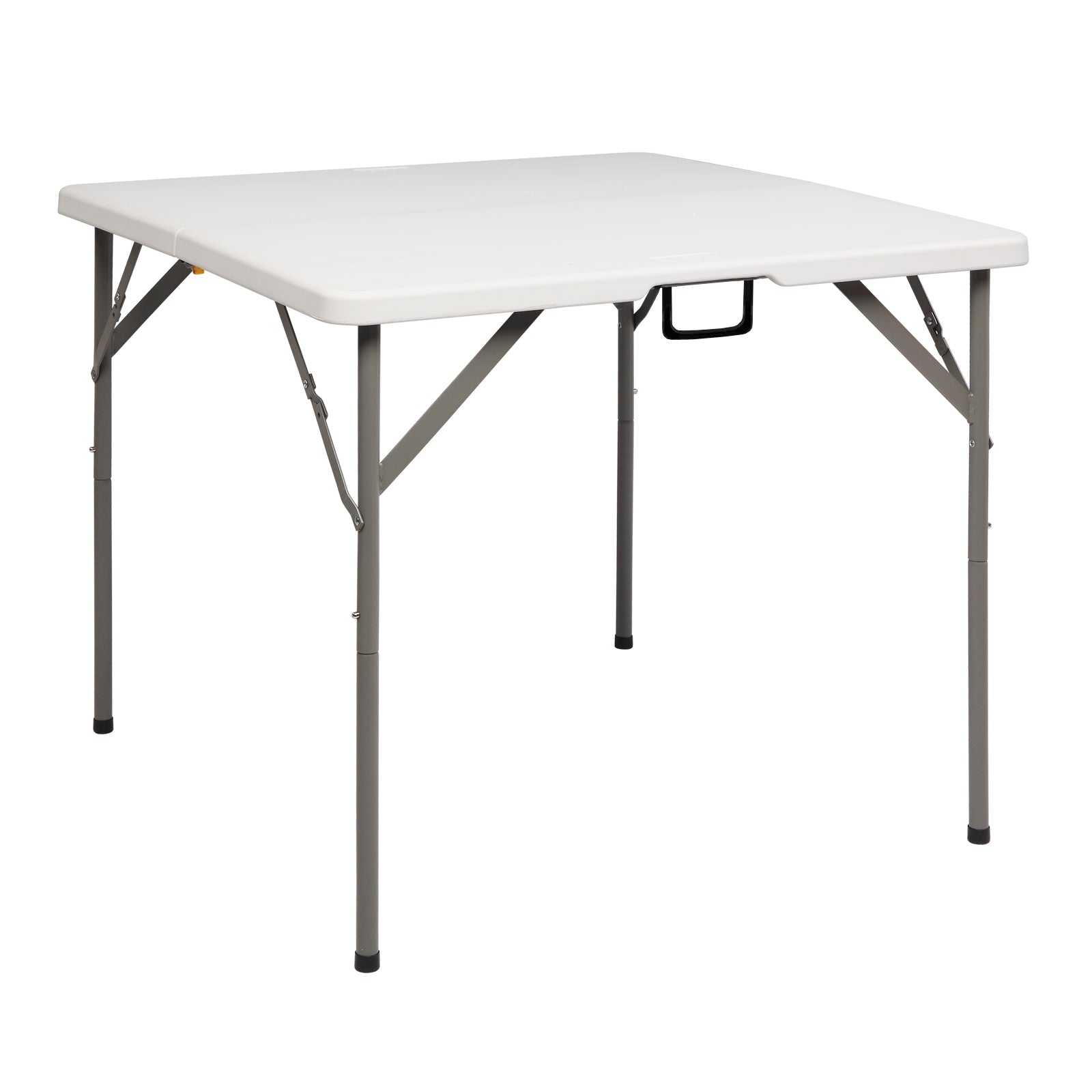 HAOYYE Foldable Blow Molded Square Table, Lightweight & Durable Design, Easy to Store & Transport for Indoor & Outdoor Use