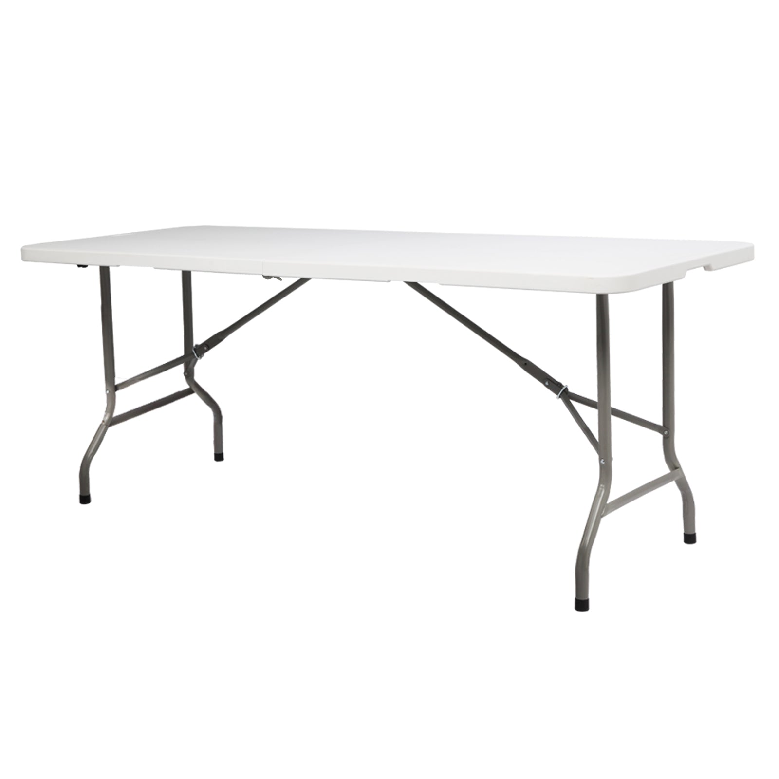 HAOYYE Outdoor Foldable Long Table, Portable and Space-Saving Design for Courtyards, Patios, and Garden Gatherings