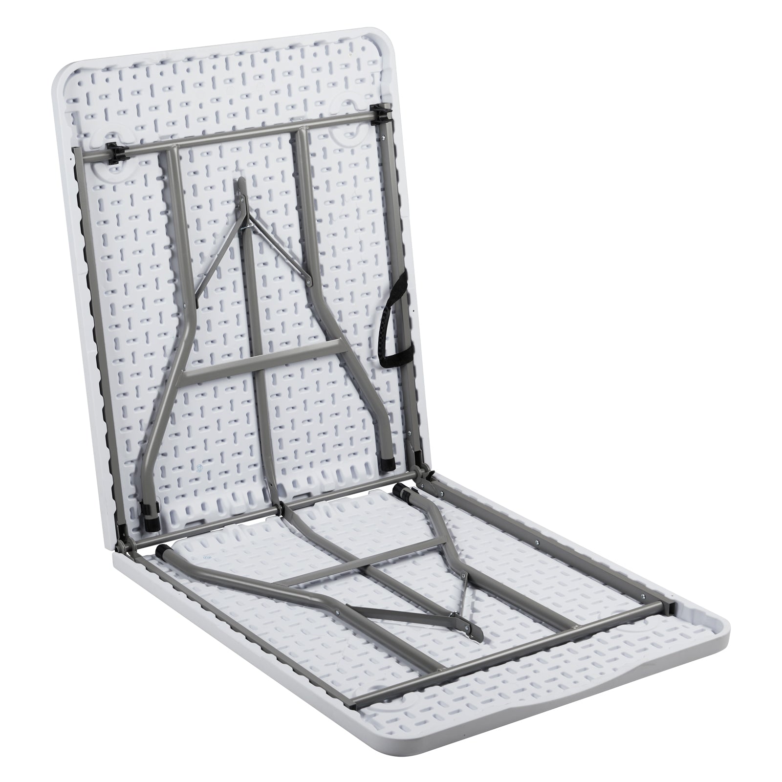 HAOYYE Outdoor Foldable Long Table, Portable and Space-Saving Design for Courtyards, Patios, and Garden Gatherings
