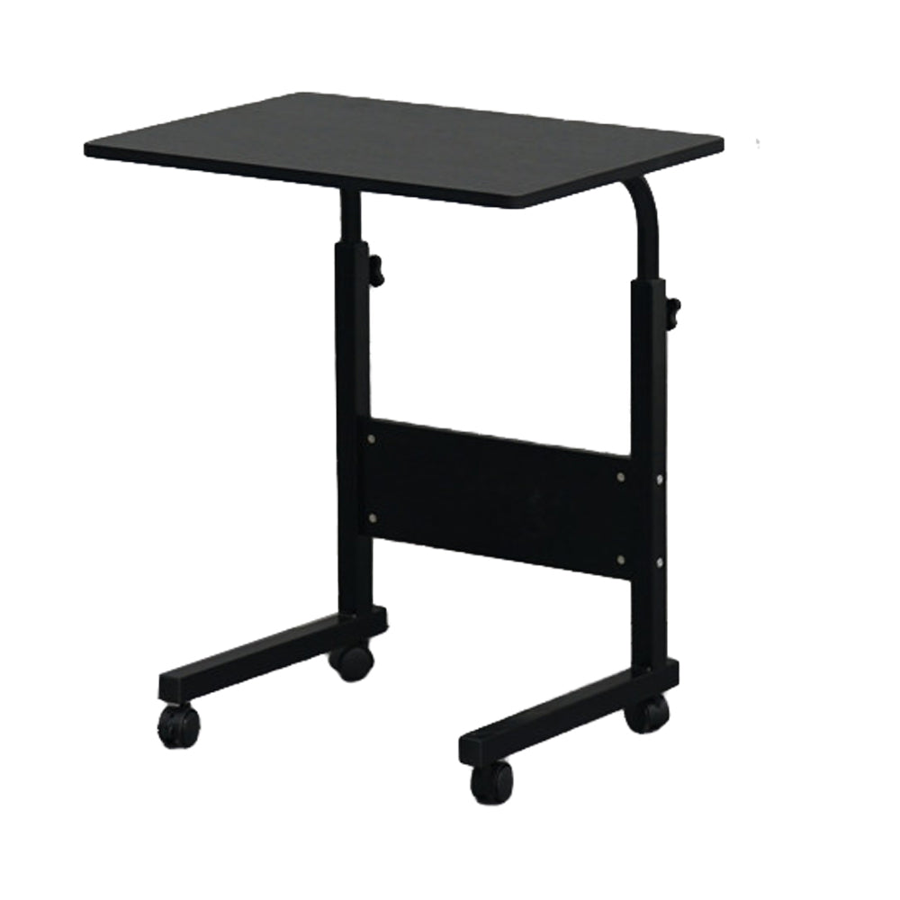 HAOYYE Removable P2 15mm Chipboard & Steel Side Table With Baffle Black Sturdy Design Durable Multifunctional Modern Home Organizer Storage Solution Practical Stylish Space-Saving