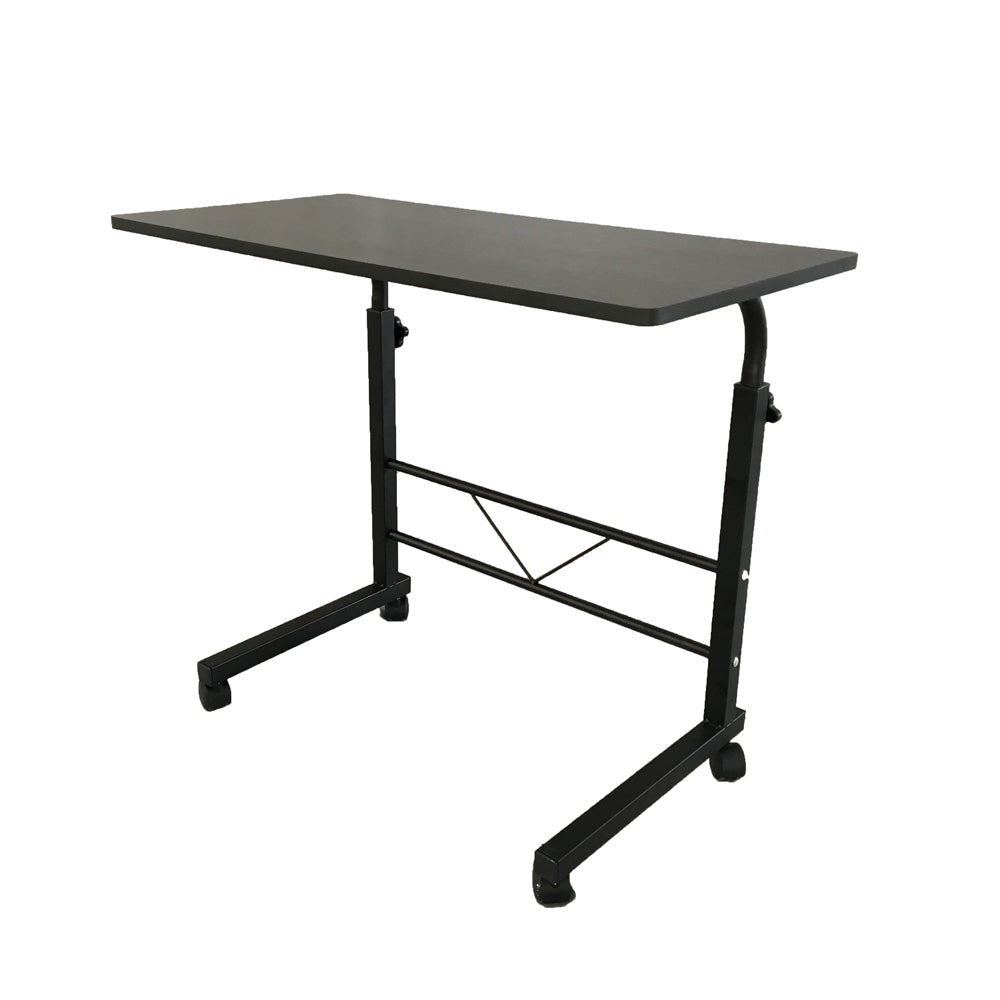 HAOYYE Removable P2 15MM Chipboard and Steel Side Table, Black, Sturdy Design, Durable Multifunctional Modern Home Organizer, Stylish and Space-Saving Storage Solution for Living Rooms, Bedrooms, and Offices