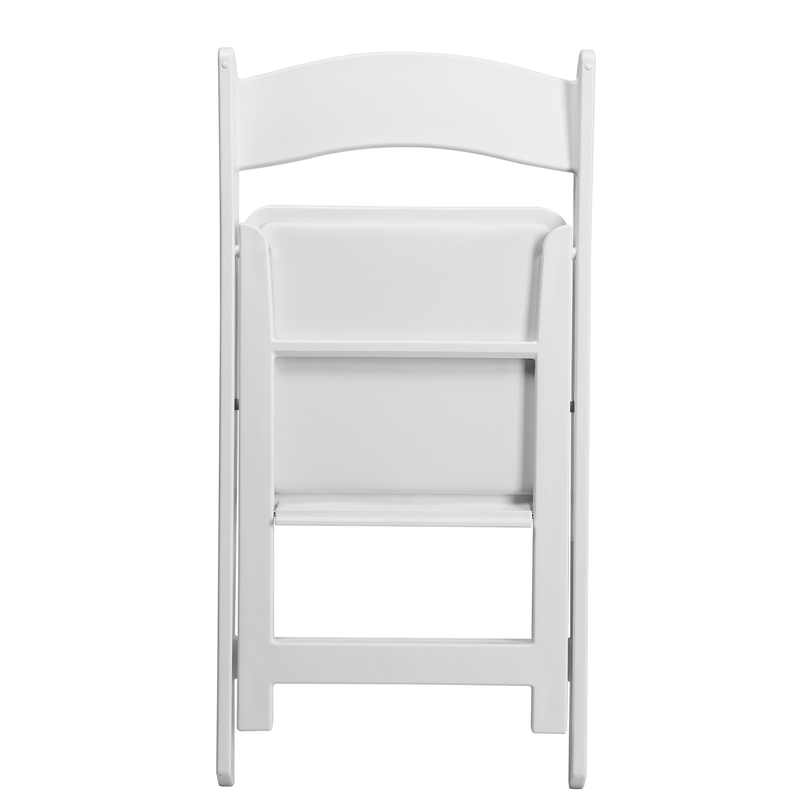 HAOYYE Folding Chair, Resin Chair with Padded Seat, Comfortable Event Chair Indoor Outdoor for Home Event Party Picnic School Wedding, White soft cozy warm flannel fleece home decor luxury