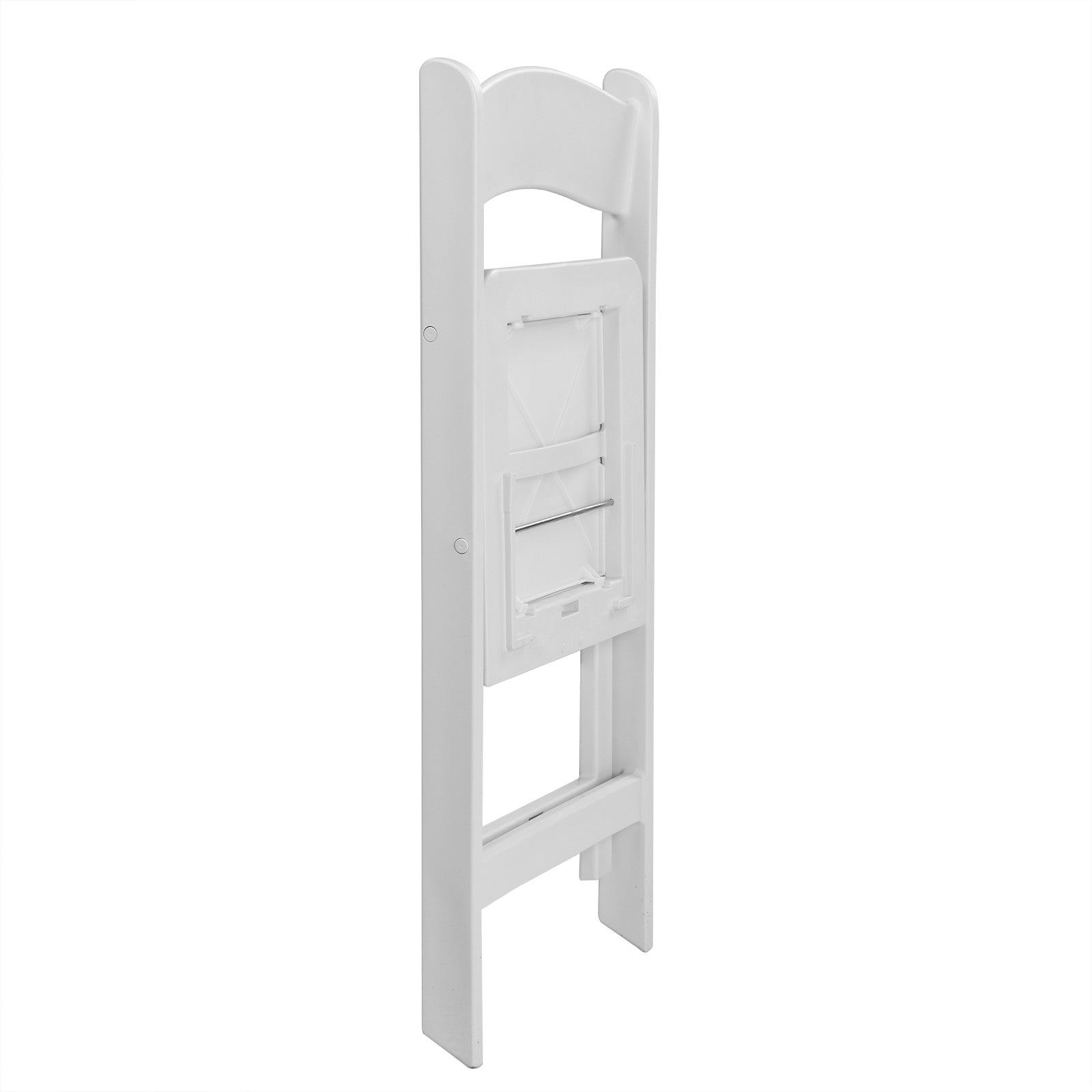 HAOYYE Folding Chair, Resin Chair with Padded Seat, Comfortable Event Chair Indoor Outdoor for Home Event Party Picnic School Wedding, White soft cozy warm flannel fleece home decor luxury