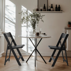 HAOYYE Folding Chair, Resin Chair with Padded Seat, Comfortable Event Chair Indoor Outdoor for Home Event Party Picnic School Wedding, Black soft cozy warm flannel fleece home decor luxury