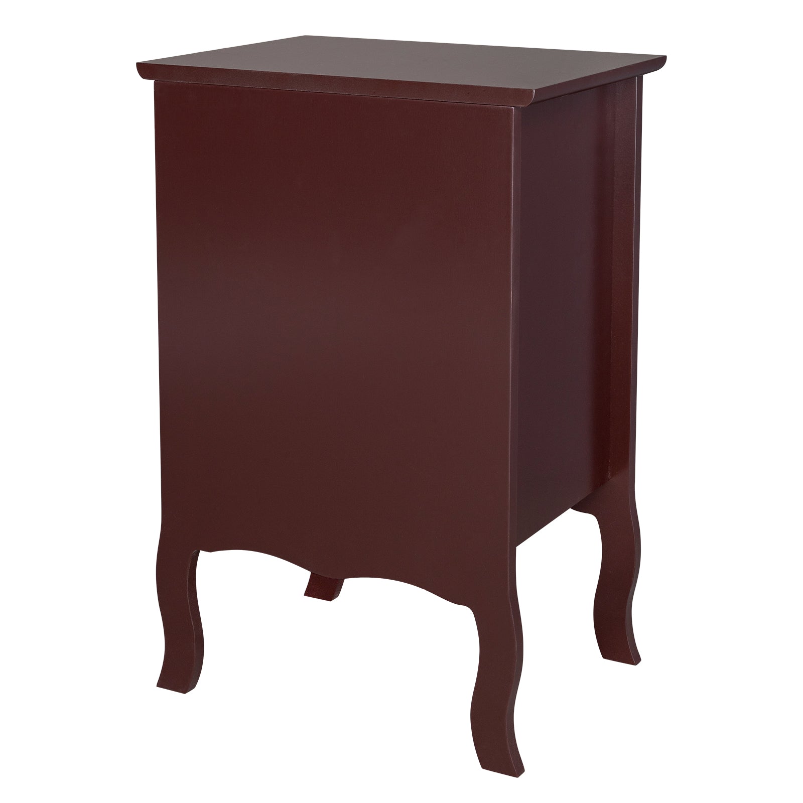 HAOYYE 2pcs Country Style Two-Tier Nightstands, Large Size Wooden Night Tables, Rustic End Tables with Storage Shelves, Bedroom Furniture Set, Ideal for Living Room, Bedroom, or Home Office, Vintage Chic, Easy Assembly