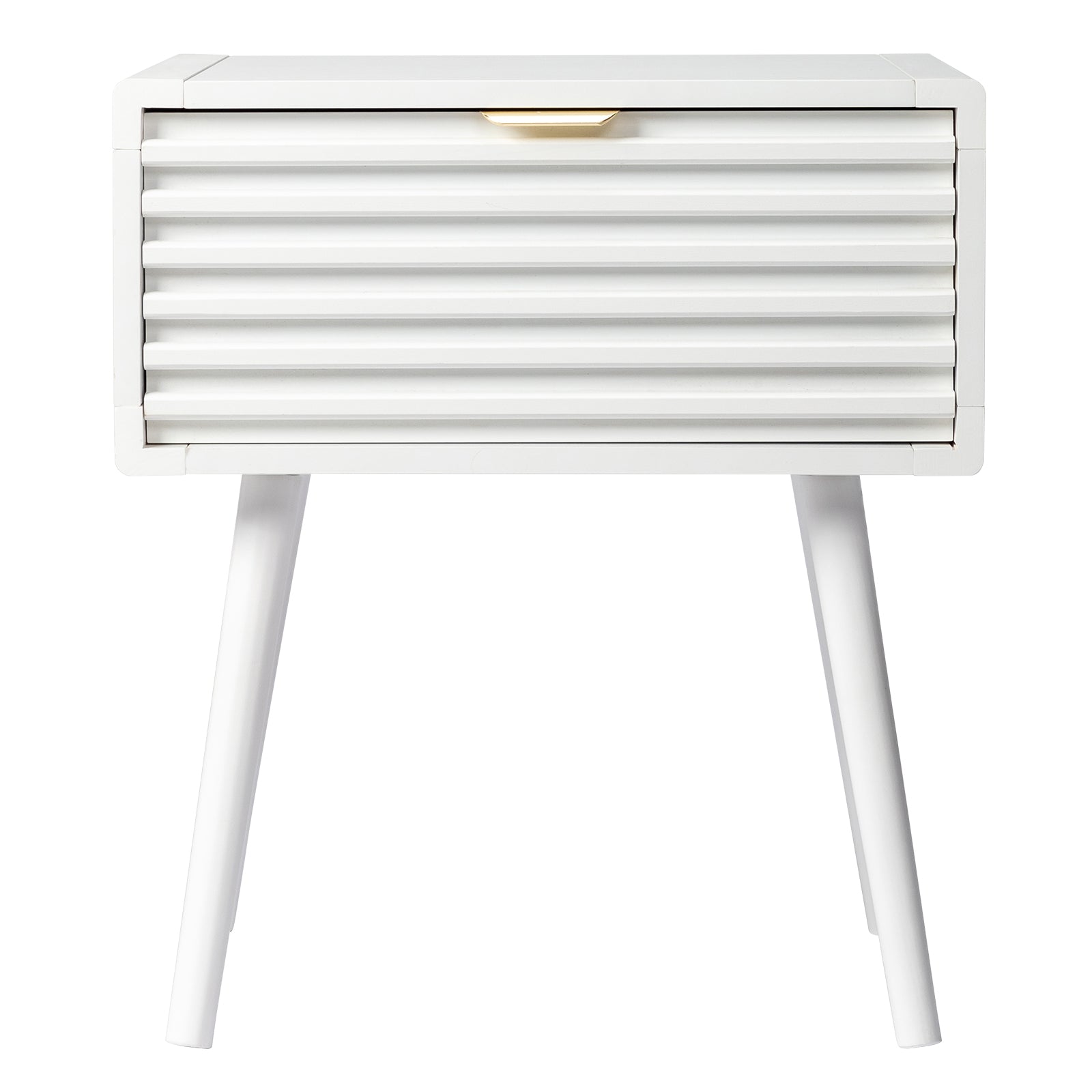 HAOYYE Wood Nightstand End Side Table with 1 Drawer Durable Design Sturdy Multifunctional Modern Storage Solution Space-Saving Organizer Stylish and Practical for Bedroom or Living Room