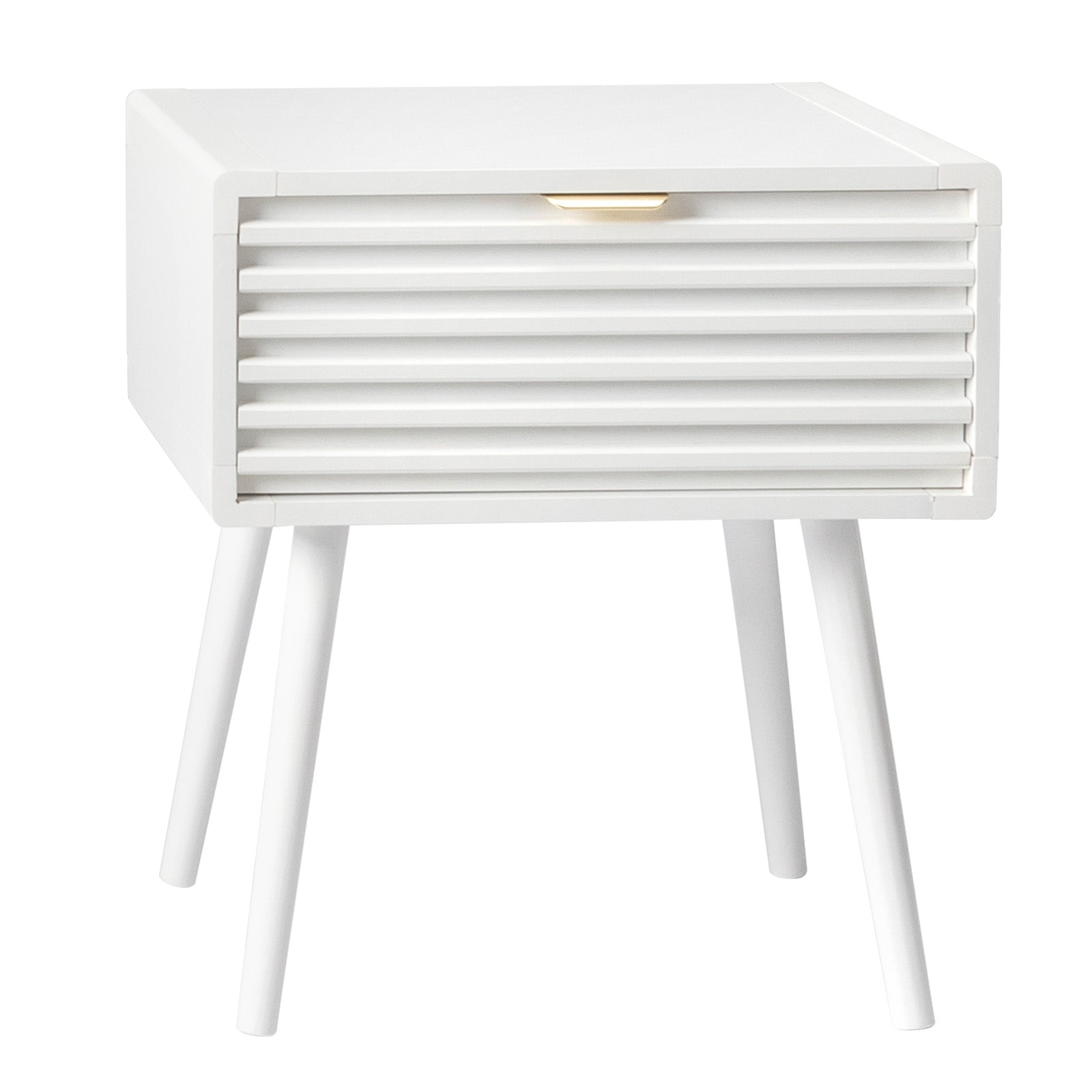 HAOYYE Wood Nightstand End Side Table with 1 Drawer Durable Design Sturdy Multifunctional Modern Storage Solution Space-Saving Organizer Stylish and Practical for Bedroom or Living Room