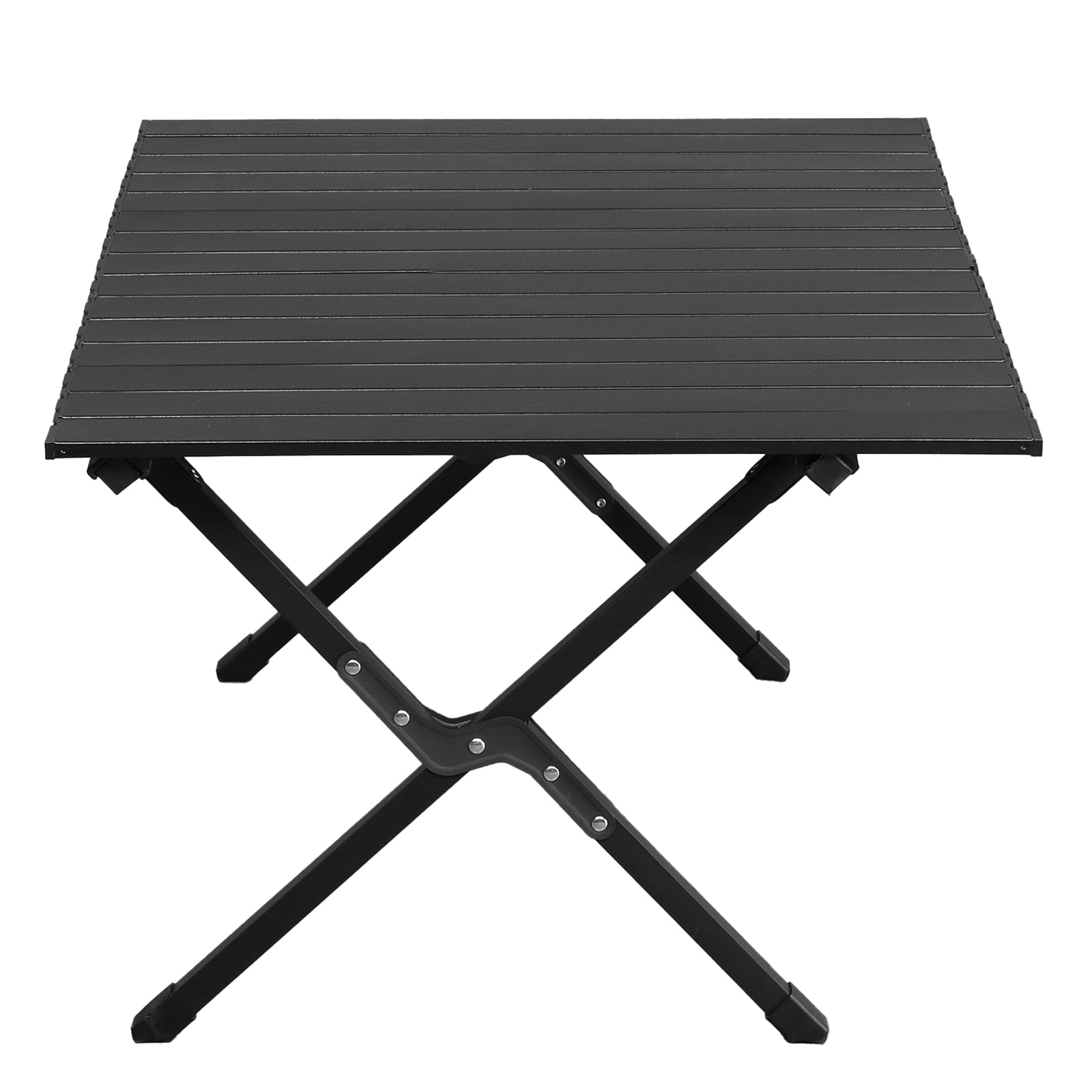HAOYYE Folding Camping Table, Portable Picnic Table, Lightweight Roll-Up Side Table for Travel, Hiking, Backyard BBQs, and Parties, Compact and Durable Design, Perfect for Outdoor Adventures, Stylish and Functional Home Décor