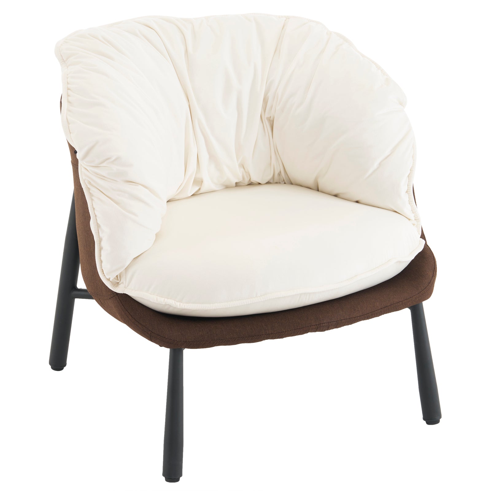 HAOYYE Velvet Accent Chair Barrel Chair With Durable Metal Legs For Modern Living Room, Bedroom, Study Room And Home Office Comfort, Elegant Plush Upholstered Armchair For Reading And Relaxation, Stylish Contemporary Furniture For Sophisticated Spaces