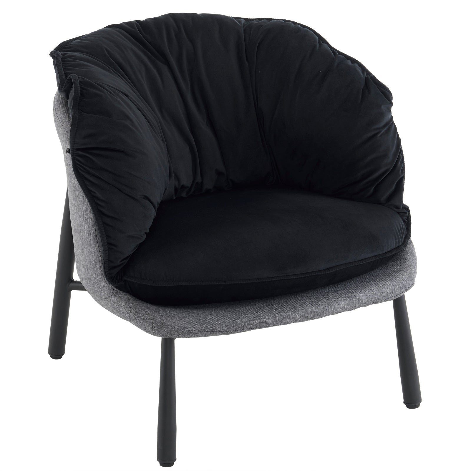 HAOYYE Velvet Accent Chair Barrel Chair With Durable Metal Legs For Modern Living Room, Bedroom, Study Room And Home Office Comfort, Elegant Plush Upholstered Armchair For Reading And Relaxation, Stylish Contemporary Furniture For Sophisticated Spaces