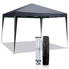 HAOYYE  Pop Up Canopy, UV Resistant Waterproof Outdoor Shelter with Adjustable Height and Carrying Bag, Ideal for Events, Camping, and Patio Use
