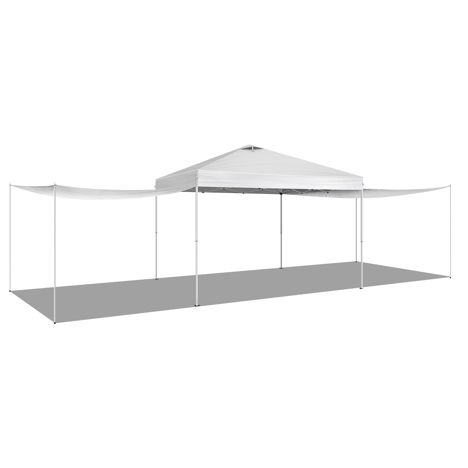 HAOYYE Pop Up Canopy Tent with 2 Removable Sidewalls Outdoor Portable Gazebo with Waterproof UV Resistant Oxford Fabric Carrying Bag and Steel Frame for Patio Camping Lawn Backyard Events