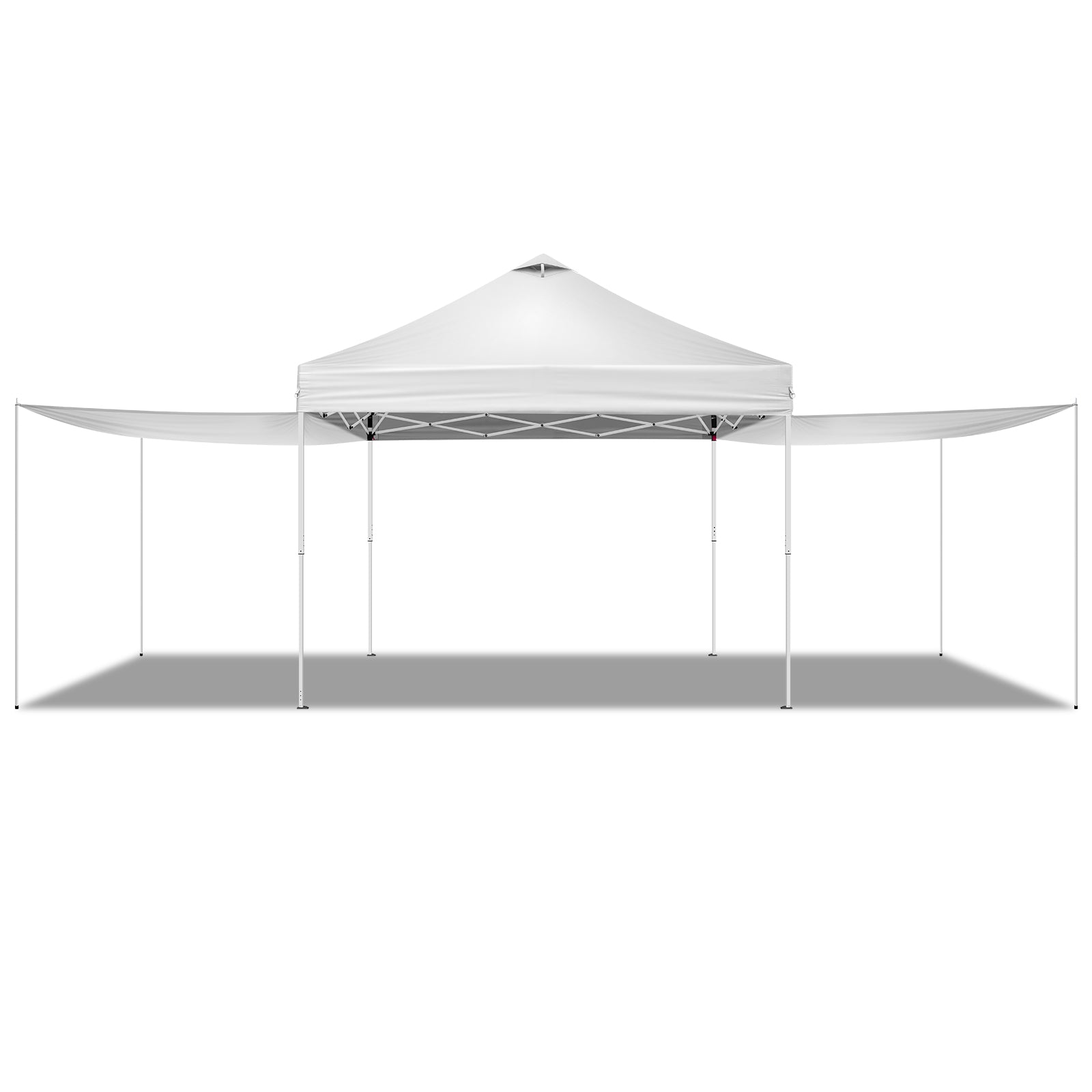 HAOYYE Pop Up Canopy Tent with 2 Removable Sidewalls Outdoor Portable Gazebo with Waterproof UV Resistant Oxford Fabric Carrying Bag and Steel Frame for Patio Camping Lawn Backyard Events