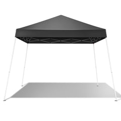 HAOYYE  Pop Up Canopy Tent, Outdoor Tent Canopy Foldable Portable Canopies for Camping, Patio, Easy Up Gazebo Canopy with Carry Bag Slant Legs