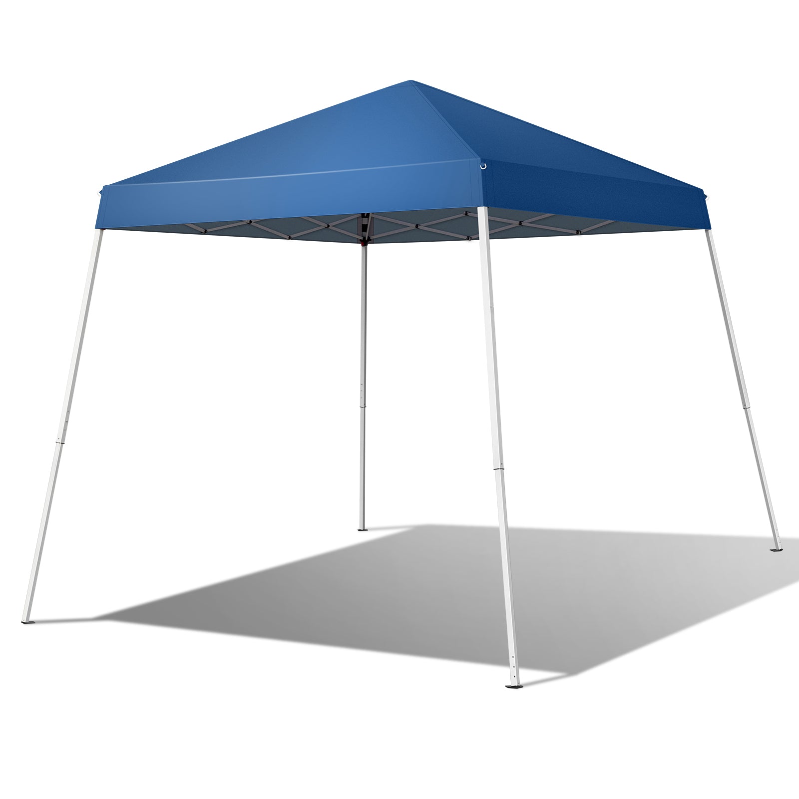 HAOYYE 8x8ft Portable Waterproof Folding Tent with Carry Bag, Pop-Up Outdoor Canopy with Steel Frame for Patio Garden Camping Market Events