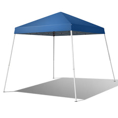 HAOYYE 8x8ft Portable Waterproof Folding Tent with Carry Bag, Pop-Up Outdoor Canopy with Steel Frame for Patio Garden Camping Market Events