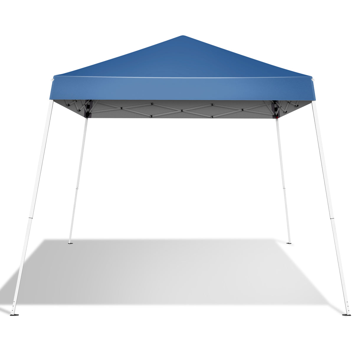 HAOYYE 8x8ft Portable Waterproof Folding Tent with Carry Bag, Pop-Up Outdoor Canopy with Steel Frame for Patio Garden Camping Market Events