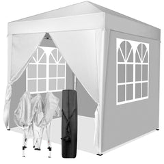 HAOYYE  Pop Up Canopy Tent, Outdoor Tent Canopy Foldable Portable Canopies for Camping, Patio, Easy Up Gazebo Canopy with Carry Bag