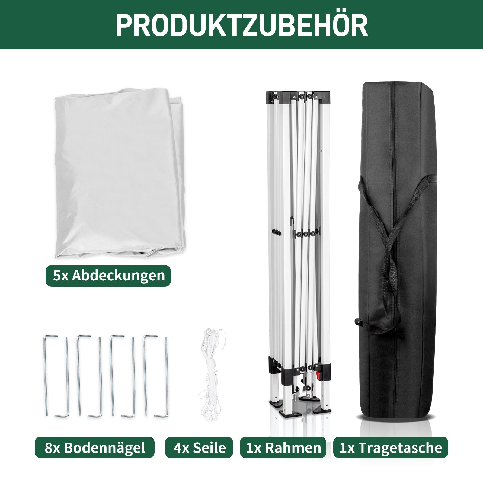 HAOYYE 9.83*9.83*7.71-8.37ft Outdoor Folding Tent White Waterproof Canopy with Two Doors and Two Windows, Right-Angle Steel Frame Pop-Up Shelter for Patio Picnic Camping Events