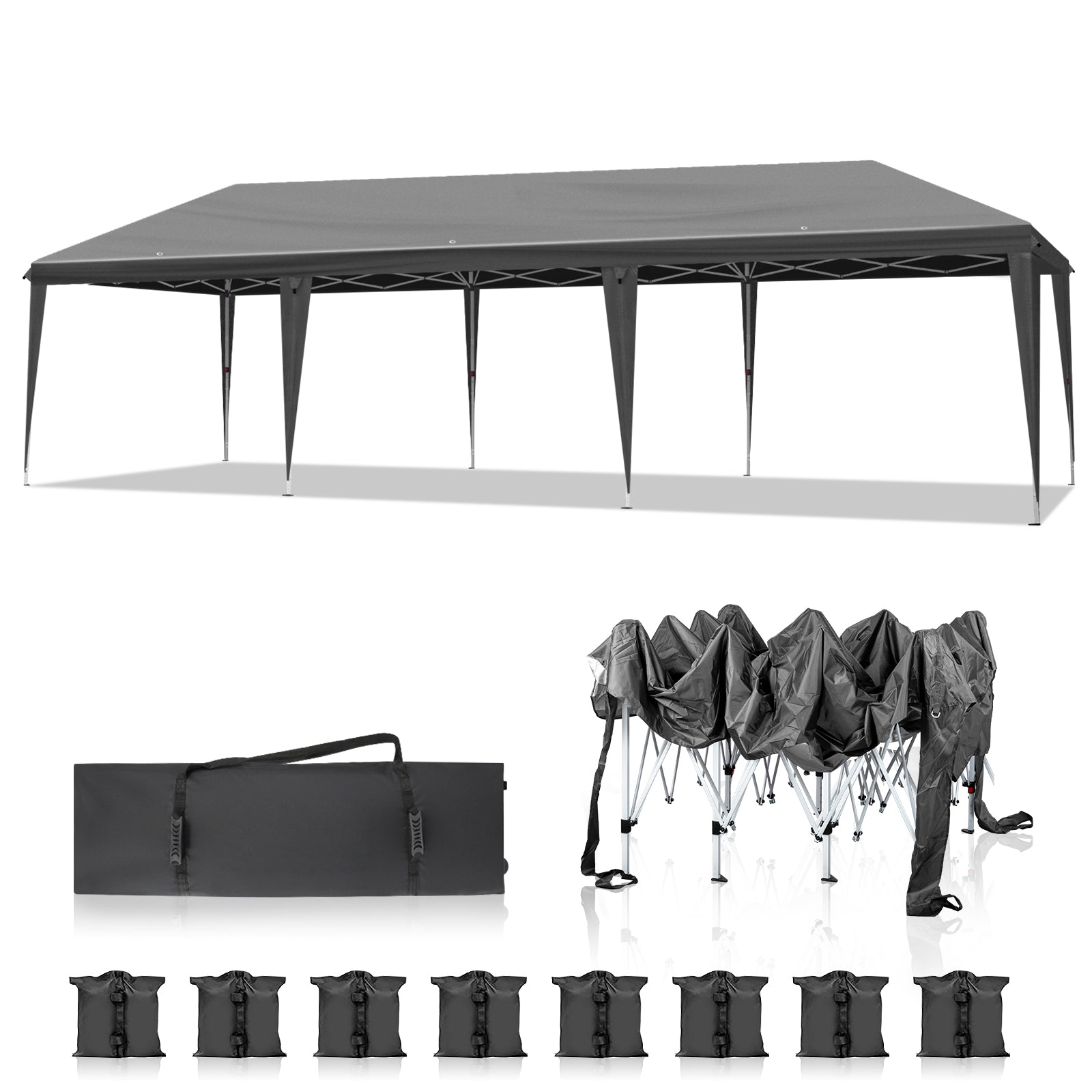 HAOYYE Outdoor Pop Up Canopy, Portable Instant Canopy Tent for Outdoor Events, Parties, Weddings, Birthdays, Graduations