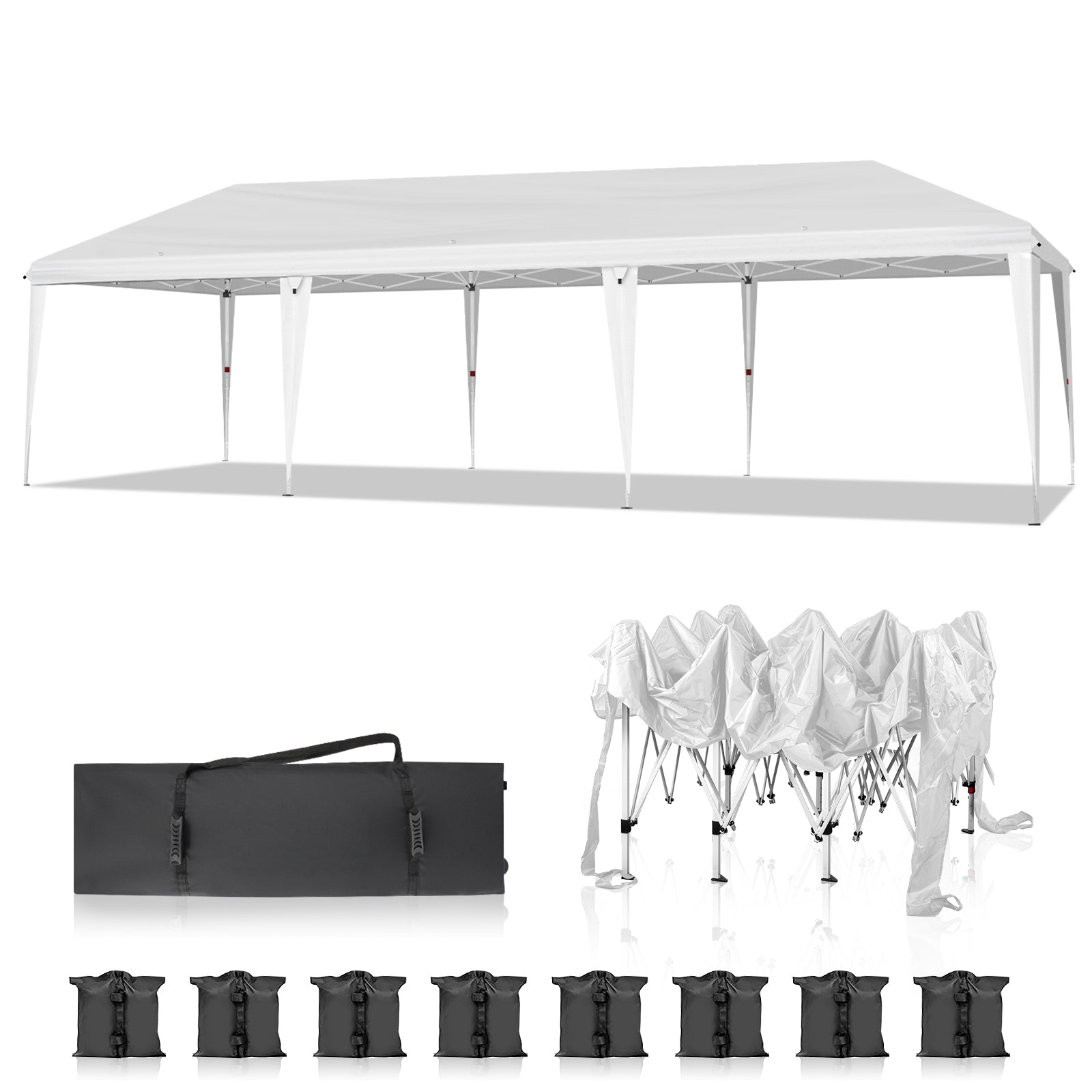 HAOYYE Outdoor Pop Up Canopy, Portable Instant Canopy Tent for Outdoor Events, Parties, Weddings, Birthdays, and Graduations