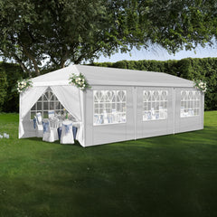 HAOYYE Outdoor Canopy, Portable Instant Canopy Tent with 8 Sidewalls for Outdoor Events, Parties, Weddings, Birthdays, and Graduations