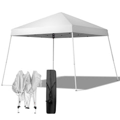 HAOYYE 3x3m Portable Folding Canopy Tent Outdoor Waterproof Pop Up Gazebo with Carry Bag for Patio Garden Backyard Event Shelte