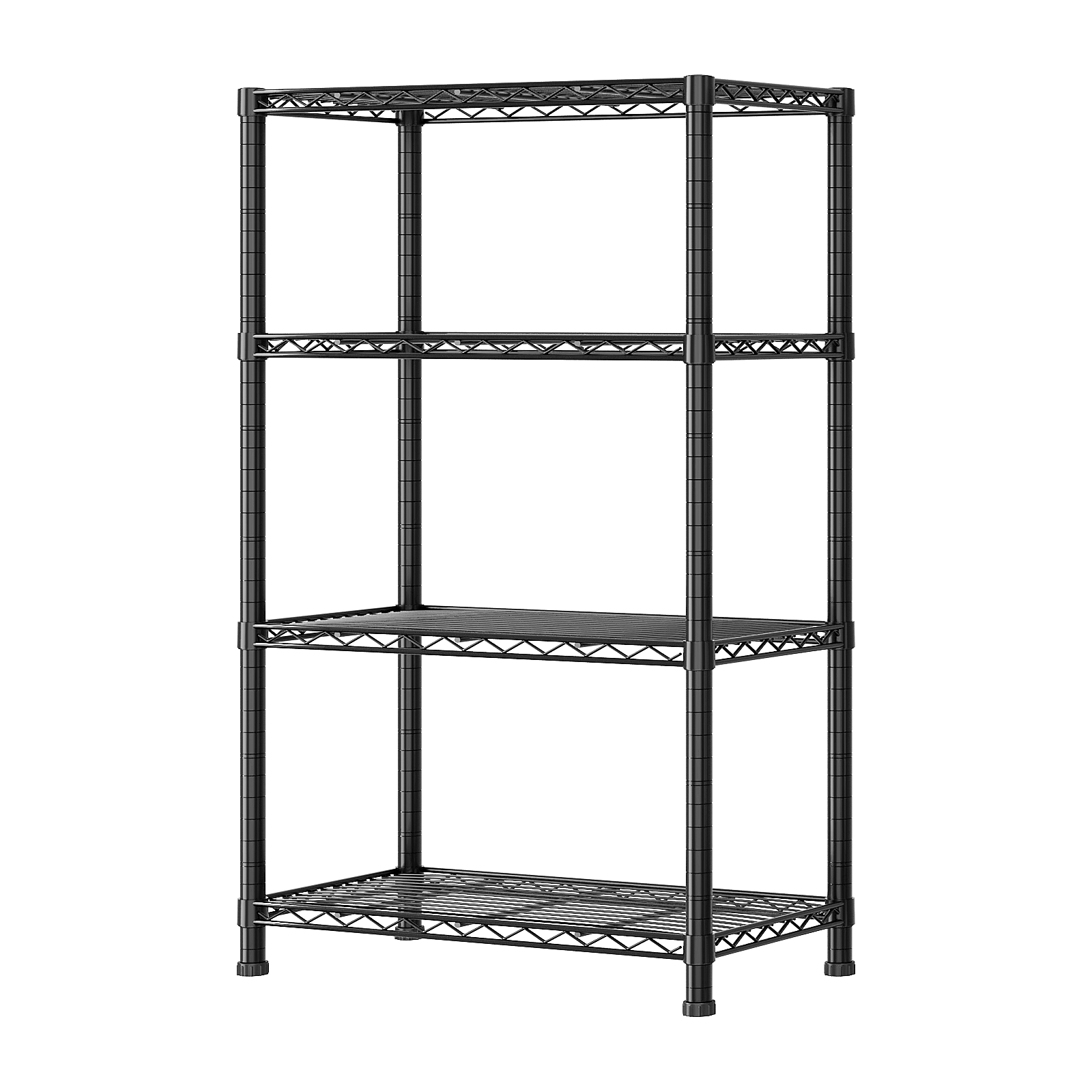 HAOYYE 8-Tier Heavy Duty Storage Shelving Unit With Wheels, Adjustable Wire Shelves For Garage, Pantry, And Commercial Storage, Sturdy 1600lbs Capacity, NSF Certified, Metal Storage Rack