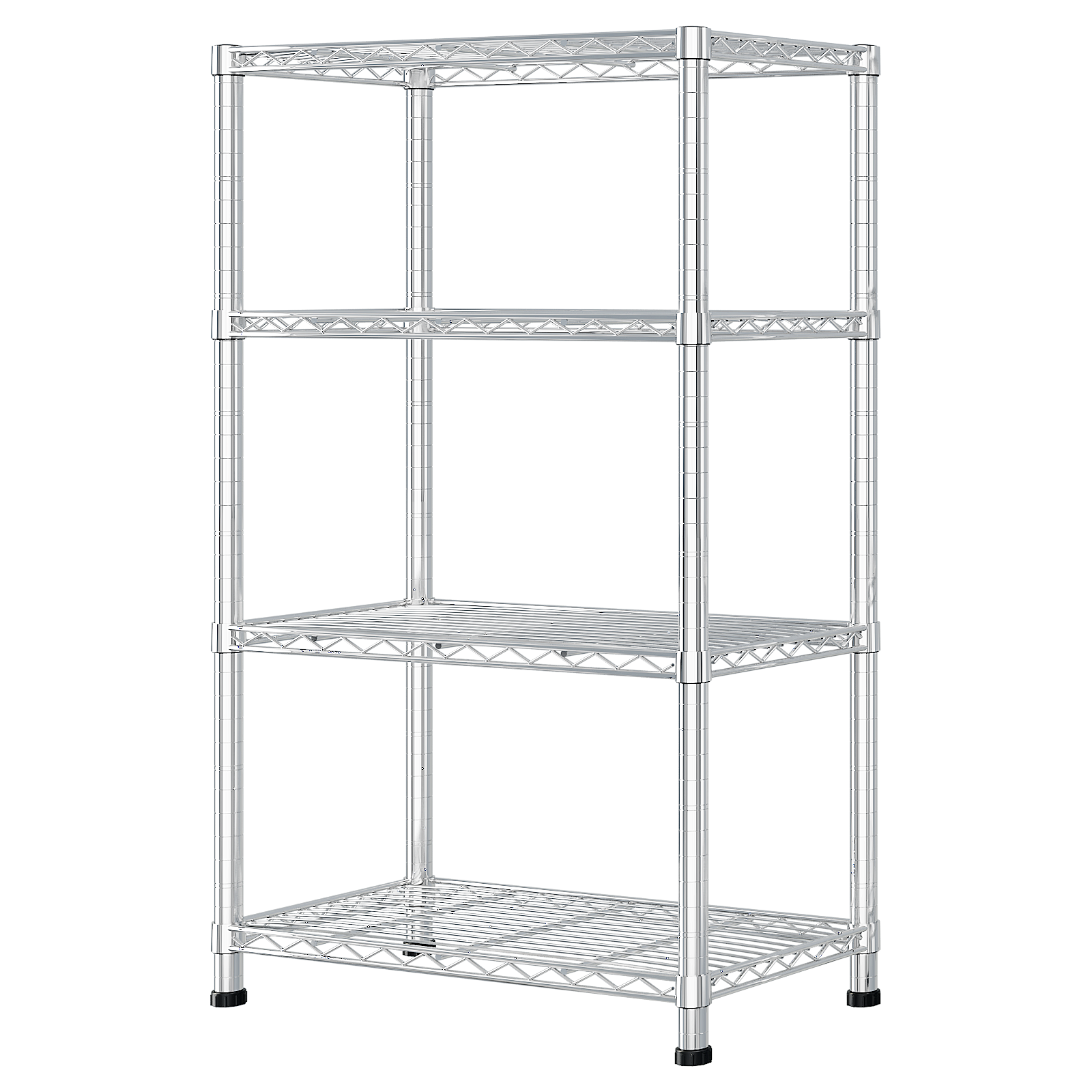 HAOYYE 8-Tier Heavy Duty Storage Shelves With Wheels, Adjustable Wire Shelving Unit For Garage And Pantry Storage, NSF Certified Commercial Metal Storage Rack With Sturdy 1344lbs Capacity