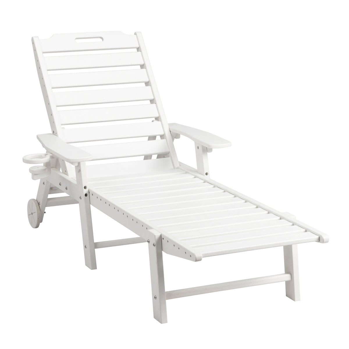 Haoyye Premium HDPE Adjustable Backrest Lying Bed for Outdoor Leisure and Relaxation, Featuring Durable Construction with Unmatched Comfort, Weather Resistance and Portability, Ideal for Patios, Poolside, Balconies and Home Retreats