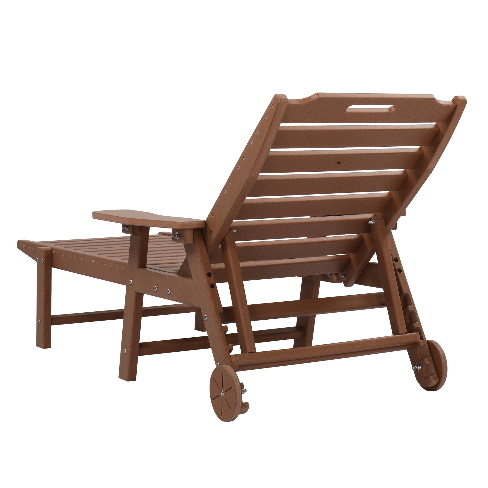 Haoyye Premium HDPE Adjustable Backrest Lying Bed  for Outdoor Leisure and Relaxation, Featuring Durable Construction with Unmatched Comfort, Weather Resistance and Portability, Ideal for Patios, Poolside, Balconies and Home Retreats