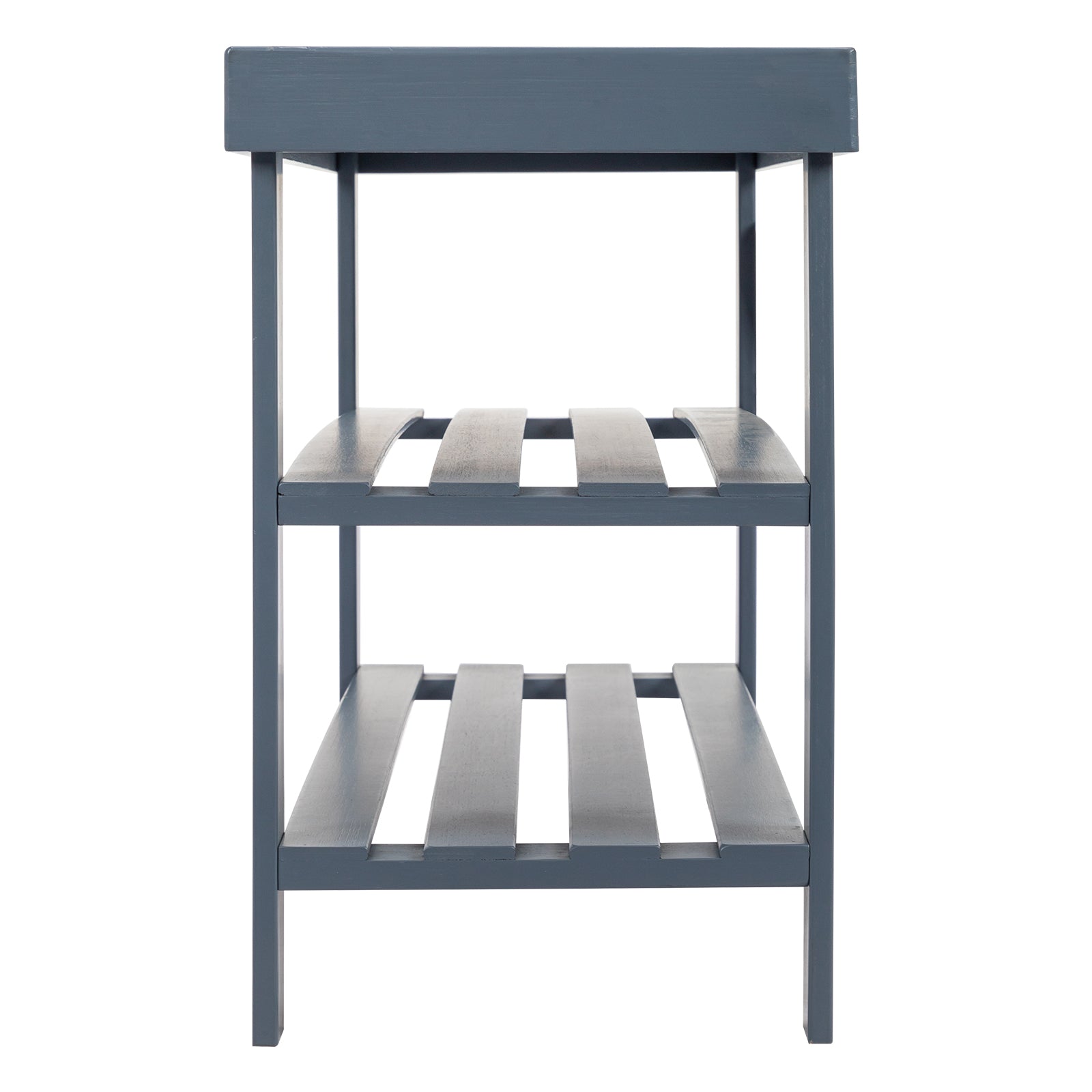 Haoyye 3-Tier Seamless Top Bamboo Shoe Rack, Eco-Friendly and Durable Storage Solution, Compact Design Perfect for Entryways, Closets, and Apartments, Elegant Black Finish for a Modern Look