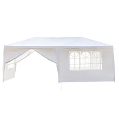HAOYYE 10'x20' Outdoor Party Tent with 6 Removable Sidewalls Waterproof Canopy Event Gazebo for Backyard Wedding Patio Commercial Use