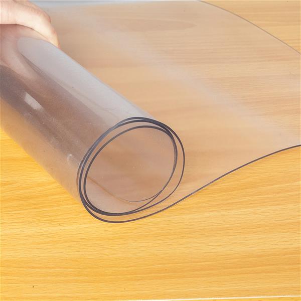 HAOYYE PVC Matte Floor Chair Protective Mat – Transparent Durable Space-Saving Organizer, Modern Design For Home, Office, Living Room – Premium Quality, Stylish Look, Easy To Clean, Versatile Use