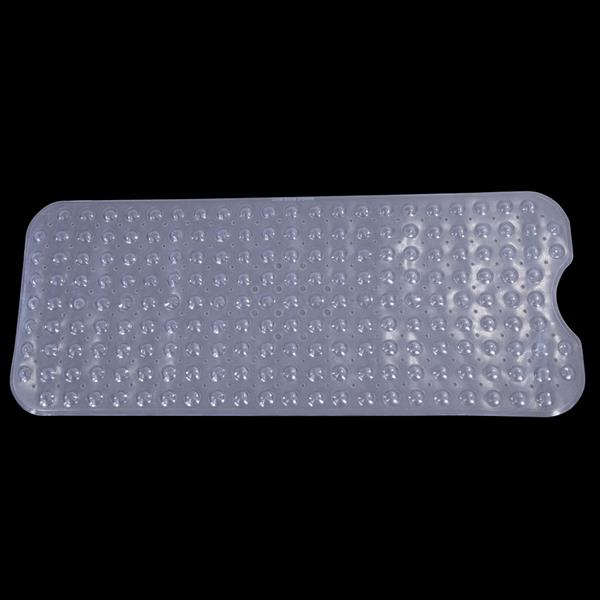HAOYYE Non-slip Transparent Bathroom Bathtub Mat, Durable and Stylish Bath Mat, Space-saving Design for Home Use, Versatile Bathroom Accessory, Easy-to-clean Material, Comfortable and Modern Bathtub Mat for Safe and Relaxing Showers