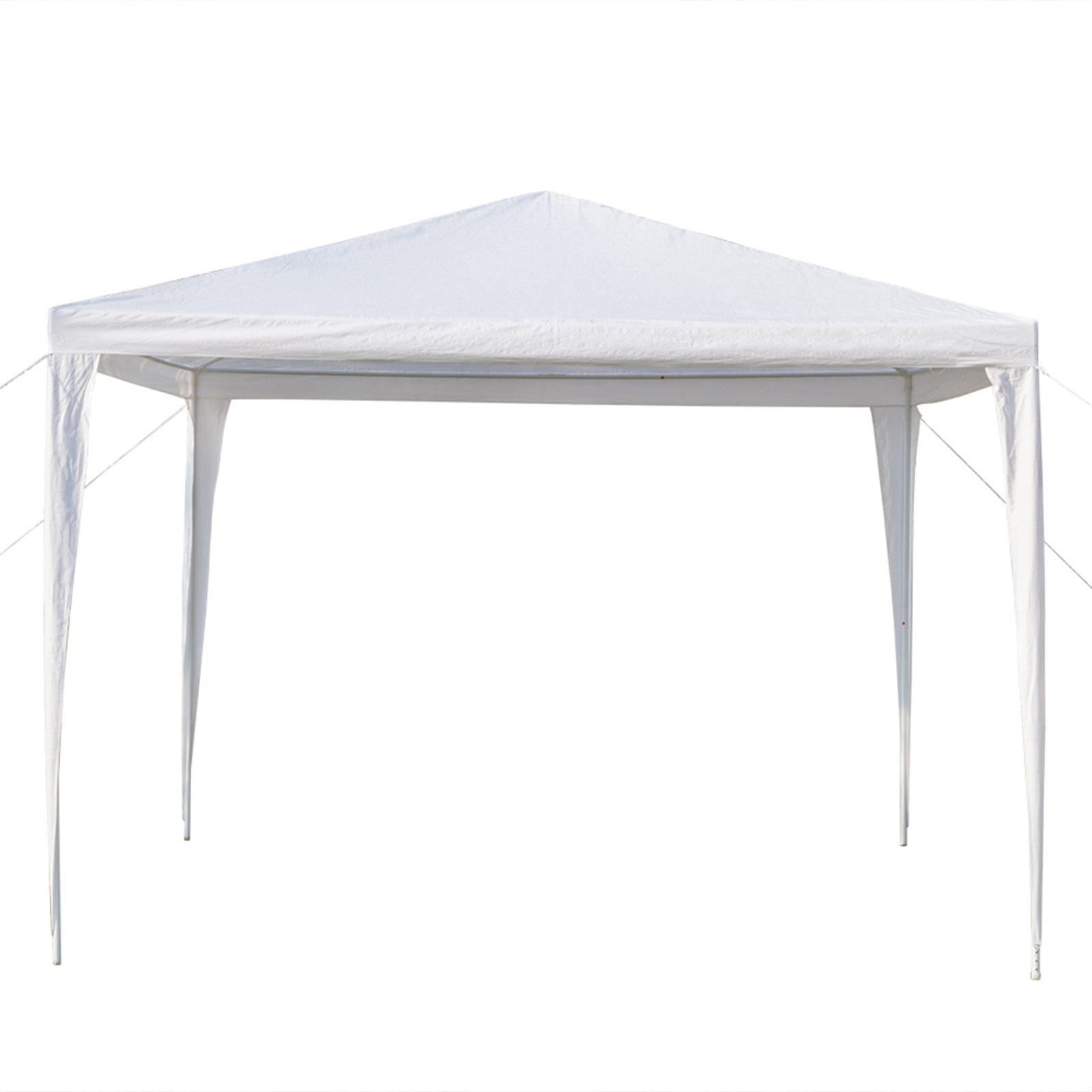 HAOYYE Outdoor Waterproof Tent 3x3m Pop Up Canopy with 3 Sidewalls Portable Folding Tent with Spiral Tubes for Backyard Wedding Party Event Sun Shade Shelter
