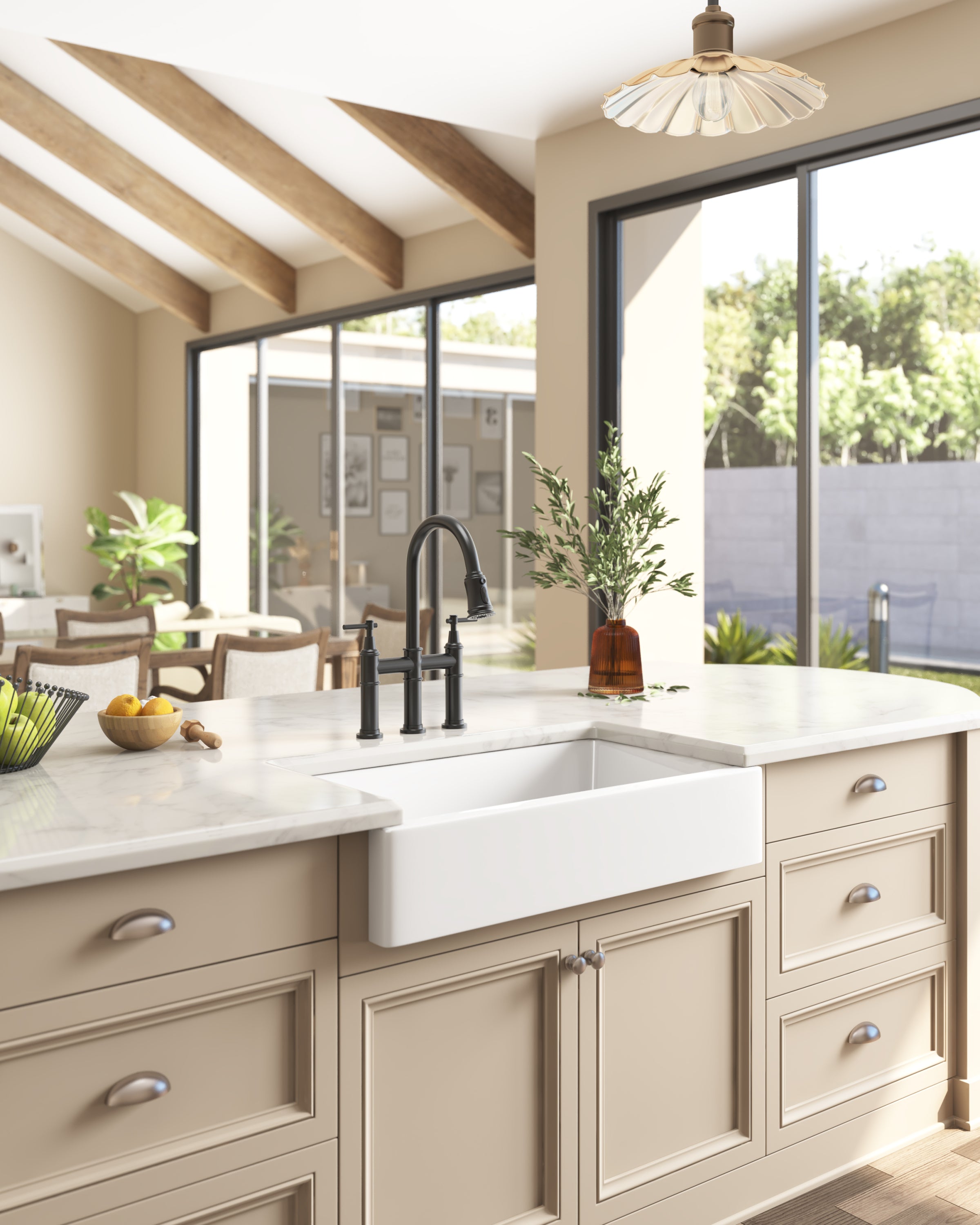 HAOYYE Bridge Kitchen Faucet with Pull-Down Sprayhead in Spot Sturdy Space-Saving Heavy Duty Modern Design Adults Dorm Room Easy Assembly Bedroom Furniture